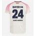 Tanie Strój piłkarski Bayer Leverkusen Aleix Garcia #24 Koszulka Wyjazdowej 2025-26 Krótkie Rękawy